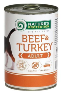 NP Adult Beef&Turkey консерви для дорослих собак (яловичина та індичка)