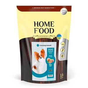 Сухий корм Home Food з фореллю, рисом і овочами для дорослих собак малих порід