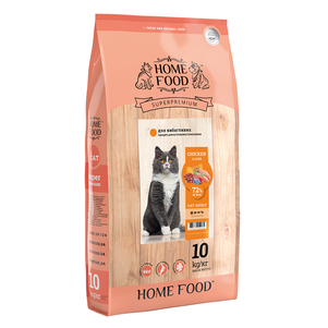Home Food з куркою та печінкою для вибагливих кішок