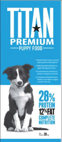 Сухой корм Chicopee Titan Premium Puppy для щенков возрастом от 1 до 12 месяцев