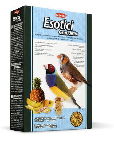 Padovan GRANDMIX ESOTICI Комплексний корм для екзотичних птахів (амадини, австралійські, астрильдові, африканські)
