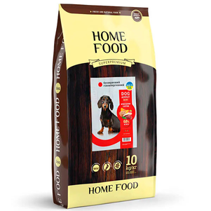 Home Food беззерновий корм із м'яса качки з нутом для дорослих собак малих порід
