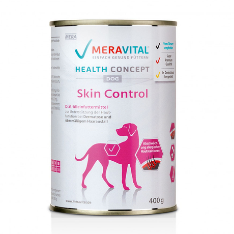 MERA MVH Nassfutter Skin Control корм консервований для дорослих собак при дерматозах та надмірному випаданні шерсті