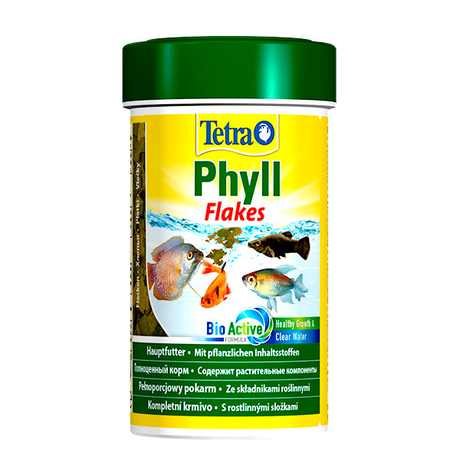 Тетра Phyll Корм із рослинними інгредієнтами для тропічних риб