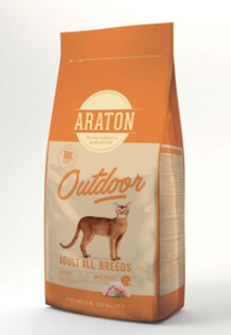Araton OUTDOOR Adult All Breeds сухий корм для кішок всіх порід, що бувають на вулиці