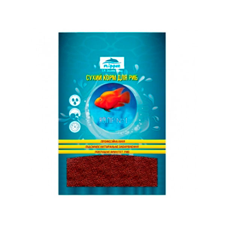 Flipper Колір №1 Корм для посилення забарвлення риб у вигляді гранул