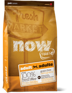 Сухий корм NOW FRESH Adult Recipe Grain Free для дорослих собак всіх порід (індичка, качка, лосось)