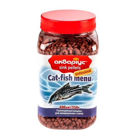 Акваріус Cat-Fish Menu Pellets Корм для сомів у вигляді пелет