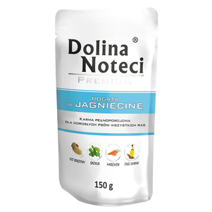 Пауч Dolina Noteci Premium для собак с ягнятиной