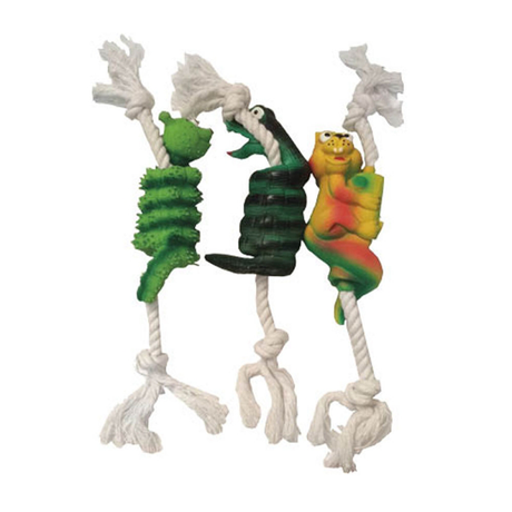 Tatrapet Toys Fun Латексні Тварини З Мотузкою, 38 См Фото Від Dog.Com.Ua