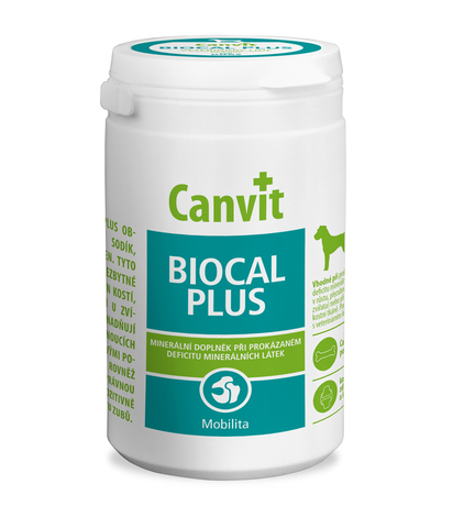 Canvit Biocal Plus (Канвит Биокаль Плюс) минеральная кормовая добавка для собак