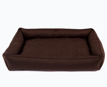 Harley And Cho Мягкий Лежак С Бортами Sofa Brown (Рогожка, Коричневый) Фото Зоомагазина Dog.Com.Ua