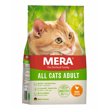 MERA Cats All Adult Chicken (Huhn) беззерновий корм для дорослих котів усіх порід зі свіжим м'ясом курки