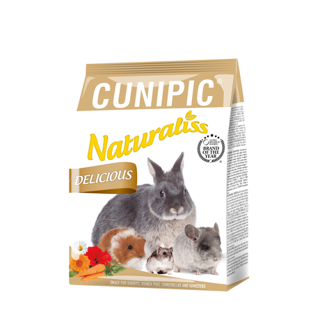 Naturaliss Delicious Снек Для Кроликів, Морських Свинок, Хом'Яків І Шиншил 60Г Фото Від Dog.Com.Ua