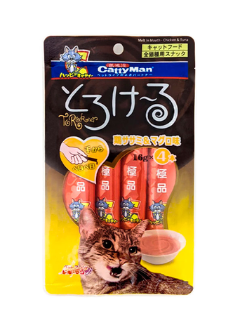 Cattyman Chicken&Tuna Кеттімен Надзвичайно Смачні Курка Тунець Рідкі Ласощі Для Котів Фото Від Dog.Com.Ua