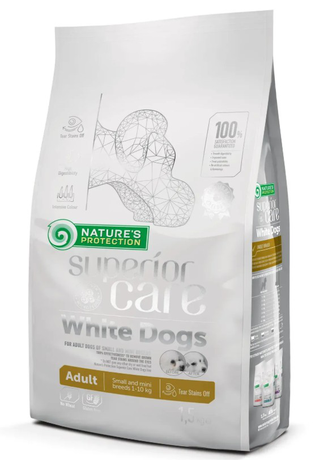 Сухой Корм Np Superior Care White Dogs Adult Small And Mini Breeds Для Собак Мини И Мелких Пород Белого Окраса Фото От Dog.Com.Ua