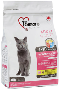 1st Choice Indoor Vitality Adult (Фест Чойс) для кішок всіх порід (курка)