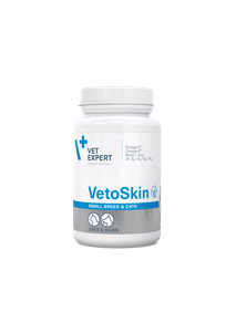 Vet Expert Vetoskin Small Breed&Cat Добавка Для Підтримки Здоров'Я Шкіри Та Якості Вовни У Кішок Та Собак Малих Порід Фото Зоомагазину Dog.Com.Ua