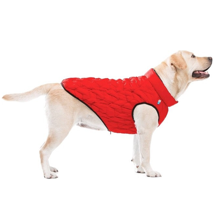 COLLAR AiryVest UNI двостороння курточка для собак (червоно-чорна) - еластична на 20%!