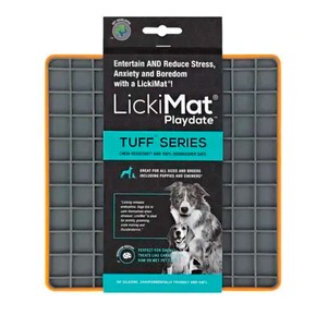 LickiMat Playdate Tuff Лизальний килимок антистрес для собак, тверда основа