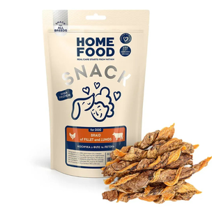 Home Food Косичка Из Филе И Легких Сушеное Лакомство Для Собак Фото Зоомагазина Dog.Com.Ua