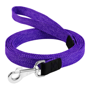Collar Повідець брезентовий для собак, фіолетовий, 3м