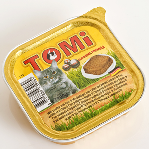 TOMi poultry liver ПТИЦА ПЕЧЕНЬ консервы для кошек, паштет