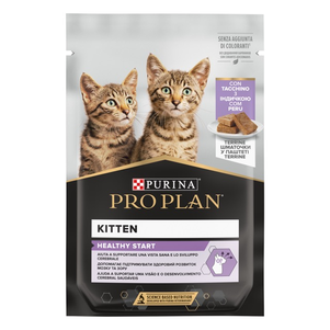 Pro Plan Kitten Влажный корм для котят с индейкой в паштете, 85 г