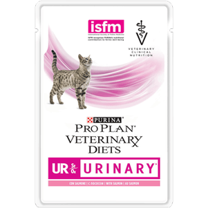 Purina Veterinary Diets UR St/Ox - Urinary Feline Кусочки в подливке для лечения заболеваний нижних мочевыводящих путей у кошек, лосось