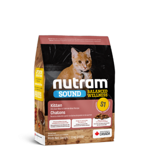 Nutram S1 Sound Balanced Wellness Kitten для кошенят
