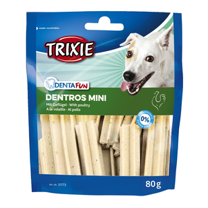 Лакомство Trixie для собак Dentros Mini жевательные кусочки 60г