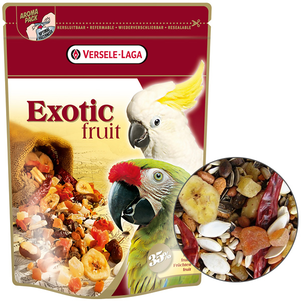 Versele-Laga Prestige Parrots Exotic Fruit Mix ЕКЗОТИЧНІ ФРУКТИ зернова суміш з тропічними фруктами корм для великих папуг