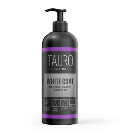Tauro Pro White Coat Nourishing Shampoo Живильний шампунь для собак та котів з білою вовною