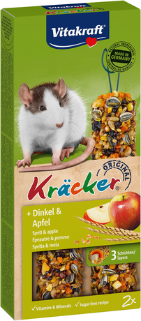 Vitakraft Крекер для щурів зерно + фрукти (2шт)