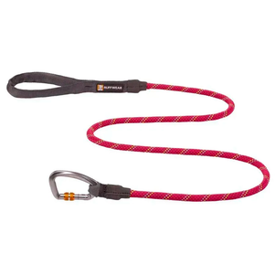 Ruffwear Knot-A-Leash™ Рефлекторний Повідець Канат Для Собак Червоний Фото Зоомагазину Dog.Com.Ua