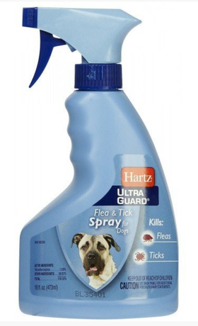Hartz Ultra Guard Flea's Tick Spray for Dogs спрей для собак от блох и клещей