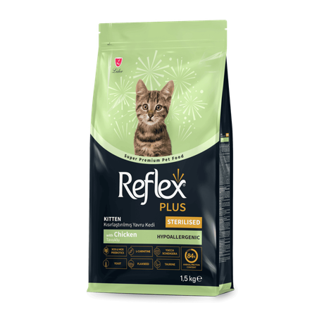 Reflex Plus Kitten Sterilized Сухий Корм Для Стерилізованих Кошенят З Куркою Фото Від Dog.Com.Ua