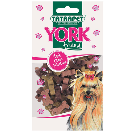 Tatrapet York Снекі-Мікс Із Кісточок З Куркою, Яловичиною Та Беконом Фото Від Dog.Com.Ua