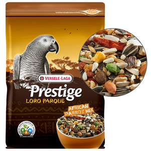 Versele-Laga Prestige Premium Loro Parque African Parrot Mix ВЕРСЕЛЕ-ЛАГА АФРИКАНСЬКИЙ ПАПУГАЙ повнораційний корм для папуг жако, сенегальський, кон