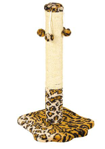 Природа Дряпка Д04-Лапка З 4-Ма Бубонами Стовпчик 67 См Фото Зоомагазину Dog.Com.Ua