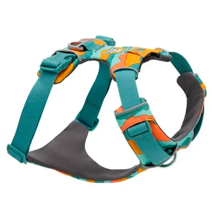Ruffwear Front Range® Повсякденна Шлейка Для Собак Бірюзово-Помаранчева Фото Зоомагазину Dog.Com.Ua