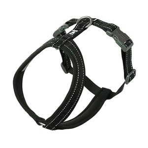 Hurtta Casual Y-Harness Анатомическая Шлейка Для Собак Черная Фото Зоомагазина Dog.Com.Ua
