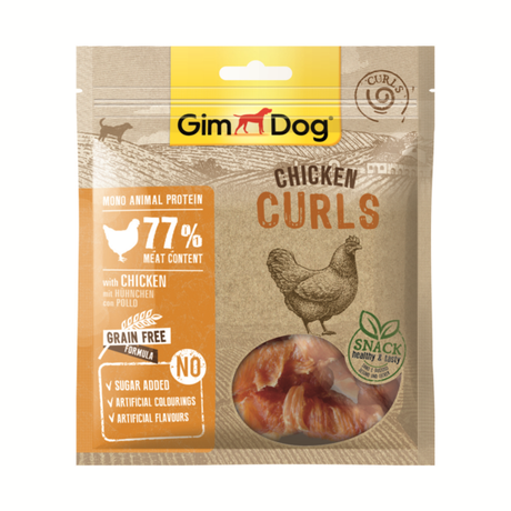 GimDog Superfood Спіральки курячі беззернові ласощі для собак