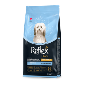 Reflex Plus Skin&Coat Small Breed Сухий Корм Для Догляду За Шкірою Та Хутром Собак Малих Порід З Лососем Фото Зоомагазину Dog.Com.Ua