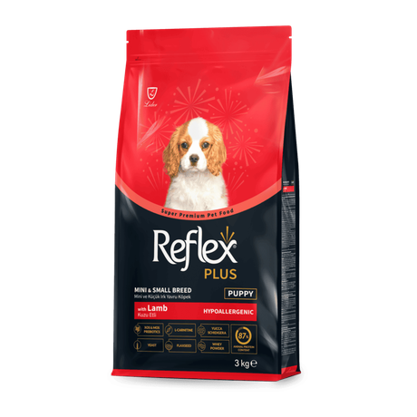 Reflex Plus Mini&Small Breed Puppy Сухий Корм Для Цуценят Дрібних Порід З Ягням Фото Від Dog.Com.Ua