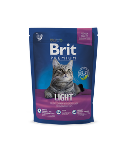 Brit Premium Cat Light сухий корм для кішок з надмірною вагою (курка)