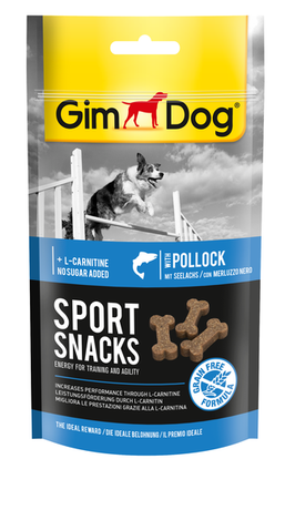 GimDog міні-кісточки Sport Snacks з рибою