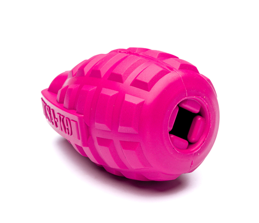 SodaPup Puppy Grenade Pink Іграшка граната для цуценят, рожева
