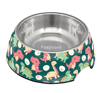 Fuzzyard Dinosaur Land Миска Для Собак Зелена Фото Зоомагазину Dog.Com.Ua