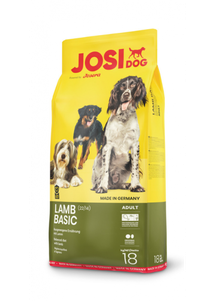 Сухий корм JosiDog Lamb Basic для зрілих собак всіх порід з нормальной активністю (ягня)